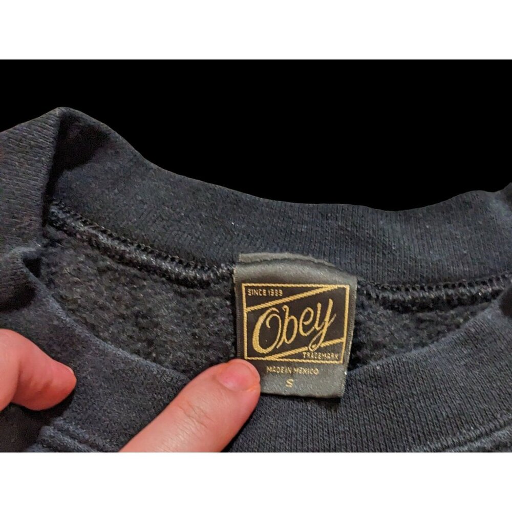 Obey OG Floral Crewneck Sweater - Picture 5 of 7